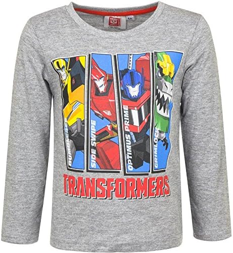 Transformer Optimus Prime Boys Long Sleeve Multi Colour 3-8yrs