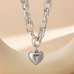 Your Always Charm Chunky Chain Necklaces for Women