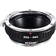 K&F Concept Lens Mount Adapter Compatible with Canon EOS (EF/EF-S) Mount Lens to M4/3 (Micro Four Thirds) MFT Olympus Pen and Panasonic Lumix Cameras