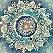 5D Diamond Painting Kit Full Drill Flowers Crystal DIY Embroidery Cross Stitch Arts Craft for Home Wall Decor (Mandala)