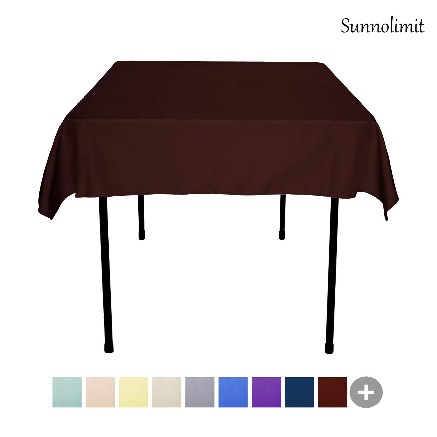 Best brown square table cloth