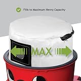 Spares2go Lifetime Reusable Zip Cloth Dust Bag for Numatic Henry Hetty Vacuum view 6