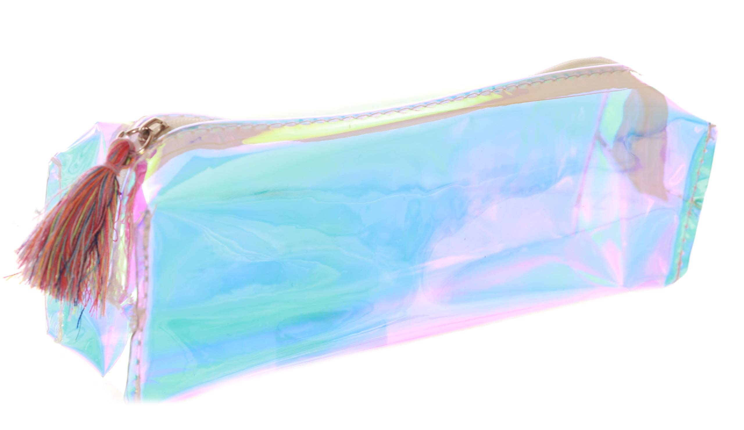 Harajuku LB-111 Transparent Hologram Pencil Case Cosmetic Bag Case Pastel Goth Japan