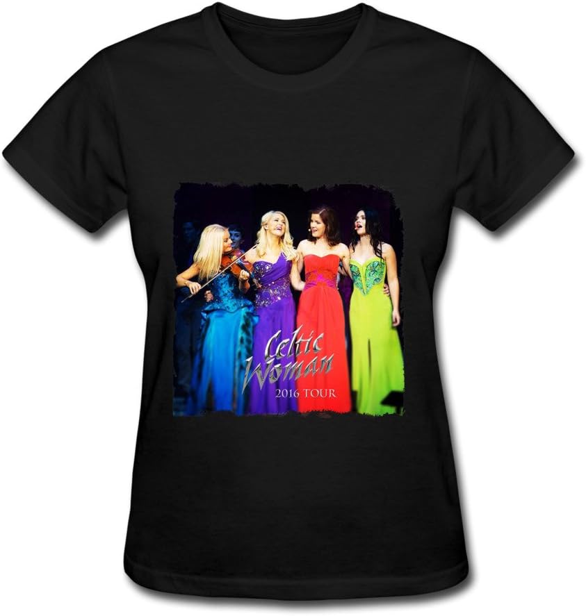 Celtic Woman Tour Mairead Susan Lynn Mairead Carlin Womens T Shirt Black