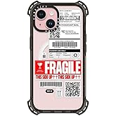 CASETiFY Bounce iPhone 15 Case [6X Military Grade Drop Tested / 21.3ft Drop Protection/Compatible with Magsafe] - PP-0008 - Clear Black