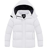ZSHOW Girls' Lightweight Puffer Jacket Warm Hooded Winter Coat Quilted Outerwear Jacket