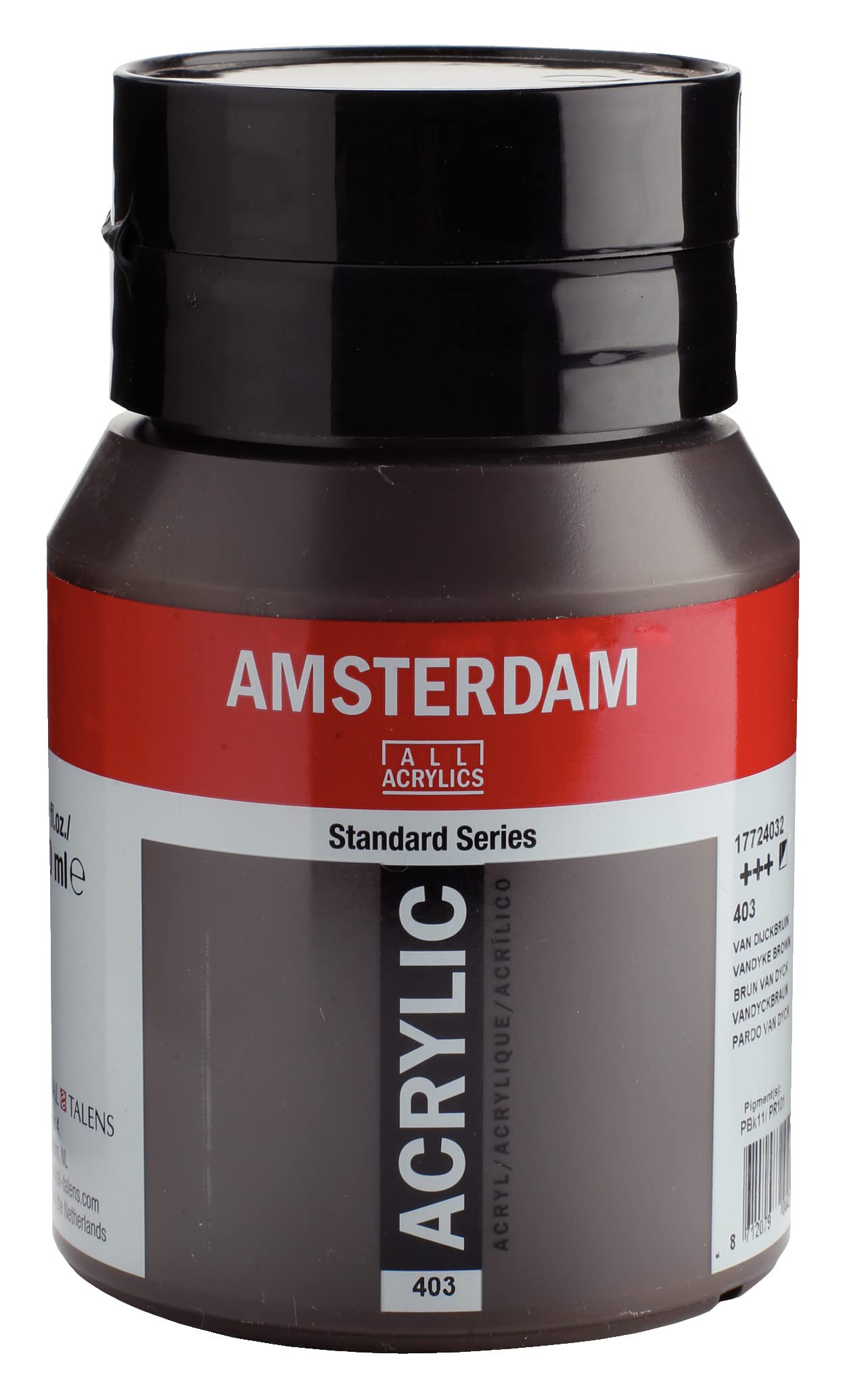 Amsterdam Standard Series Acrylic Jar 500 ml Vandyke Brown 403 (17724032)