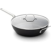 Calphalon® Hard-Anodized Nonstick 12" Jumbo Frying Pan with Lid
