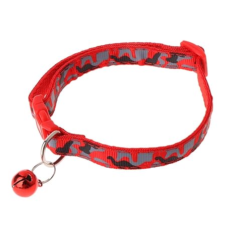 Lifet Reflektierendes Katzenhalsband, verstellbar, Sicherheitsverschluss, mit Glöckchen