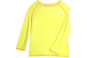 Pink Platinum Girls Rash Guard - UPF 50+ Long Sleeve Swim Top Quick Dry Sun Protection Rashguard Swimsuit for Girls (4-16)