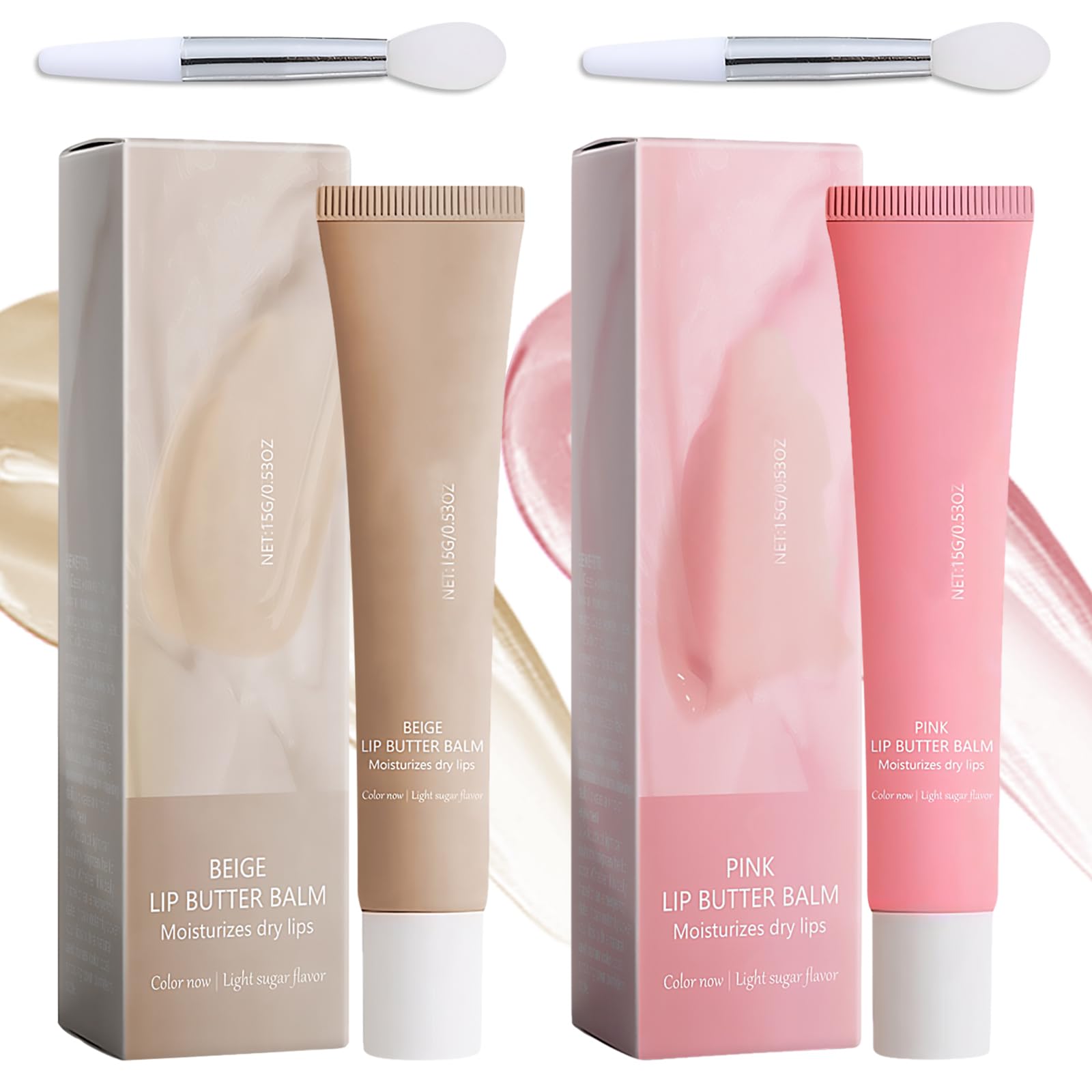 Summer Lip Butter Balm, Conditioning Lip Mask for Instant Moisture Lip Balm for Dry and Chapped Lips Summer Moisturizing Natural Lip Balm Locks in Moisture Moisturizes Brightened for Men and Women