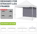 MasterCanopy Instant Gazebo Sidewall Panel 3x3M Water & UV Resistant Gray view 5