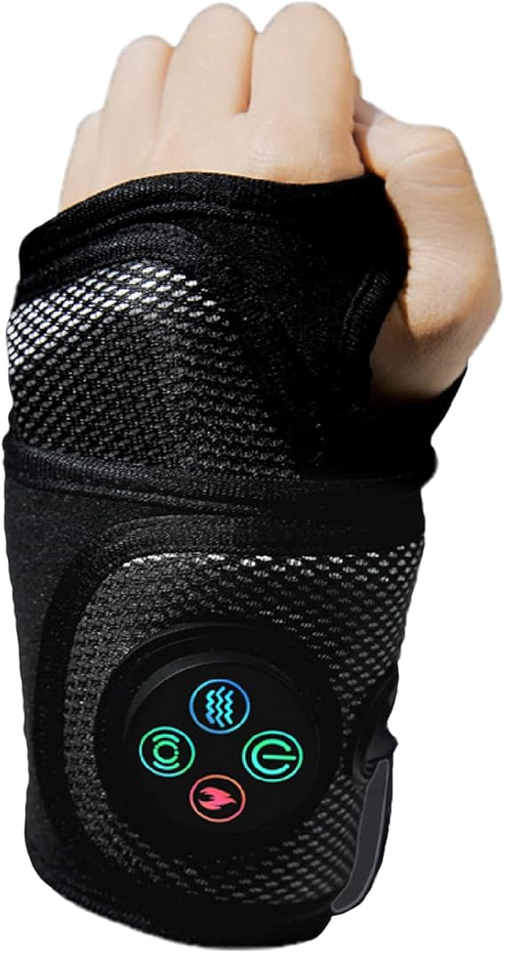 Portable Wrist Massager Hot Compress Multifunction Wrist Heating Brace