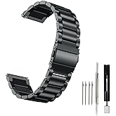 MoreanBelt Stainless Steel Watch Band Quick Release Replacement Metal Bands Smart Watch Strap 18mm 20mm 22mm for Men Women