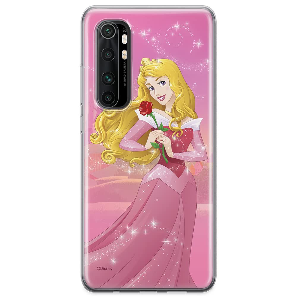 ERT GROUP mobile phone case for Xiaomi MI NOTE 10 Lite original and officially Licensed Disney pattern Aurora 001 optimally adapted to the shape of the mobile phone, case made of TPU