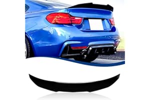 XPHAZZ Rear Trunk Spoiler Compatible with 4 Series (F32 Coupe 13-20, Gloss Black)
