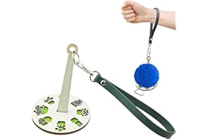 CAPIANT Portable Wrist Yarn, Tangling and Misalignment Yarn Holder for Knitting, Holder Yarn Knitting Supplies Gift for The Craft Lovers(Green)