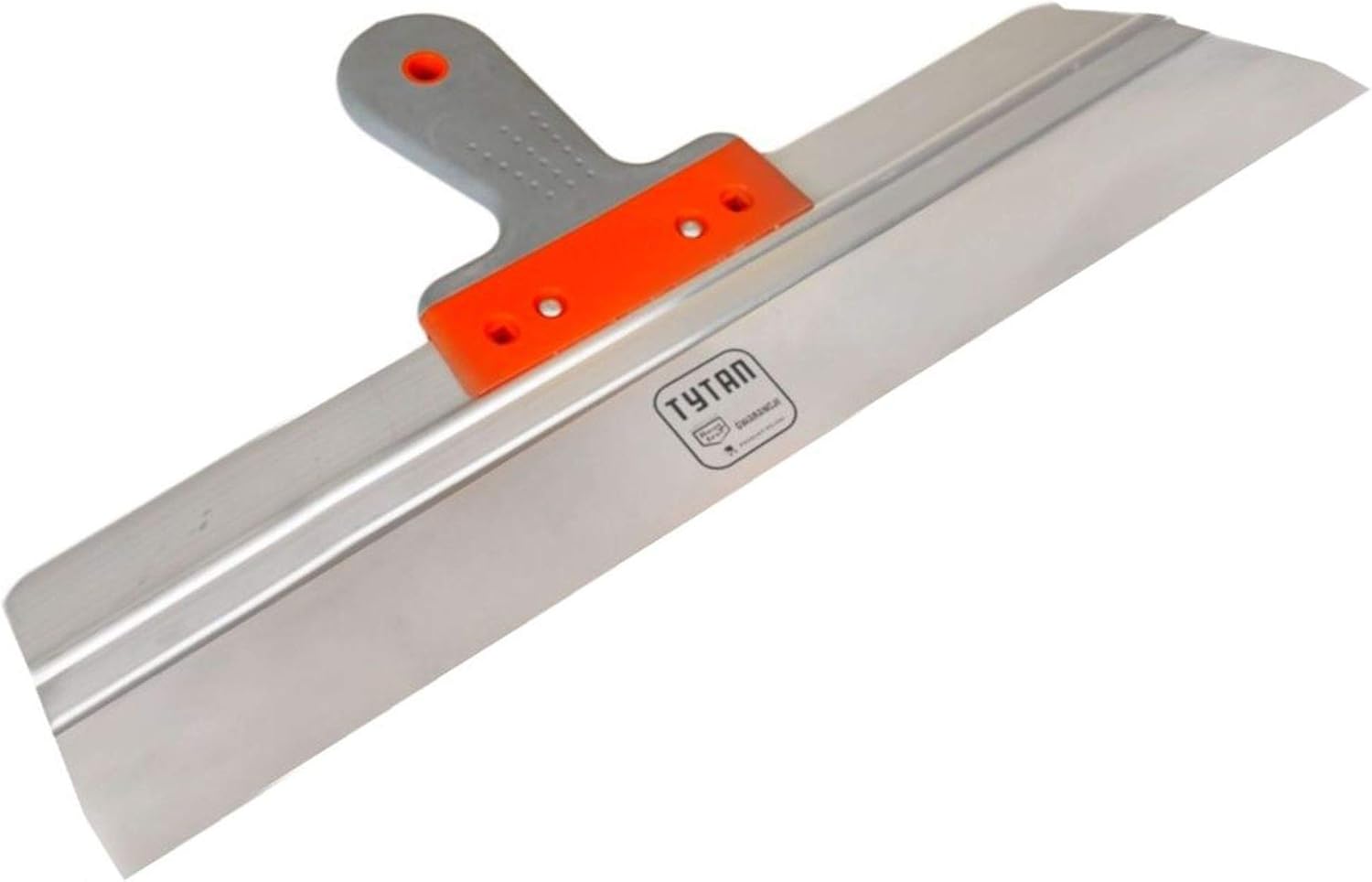 Toolty Stainless Steel Taping Knife, Flexible Wall Putty Knife, Drywall Scraper, Finishing Coat Spatula, 450mm (17.72")