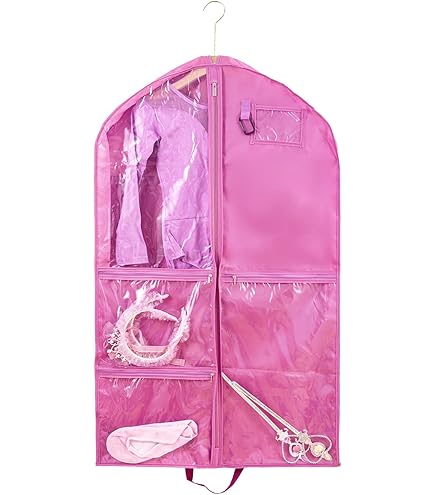 Plixio 3x Sac à Vêtements Noir Pour Enfants Costume De Danse