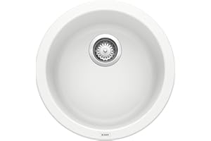 BLANCO RONDO SILGRANIT Drop-In or Undermount Bar Prep Sink