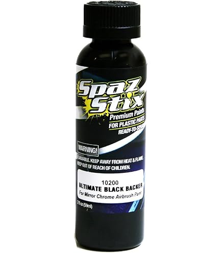 2oz Airbrush Ready Paint Spaz Stix Ultimate Mirror Chrome Airbrush Paint - 2oz Bottle, Ready-to-Use Mirror Spray Paint - Foto 8