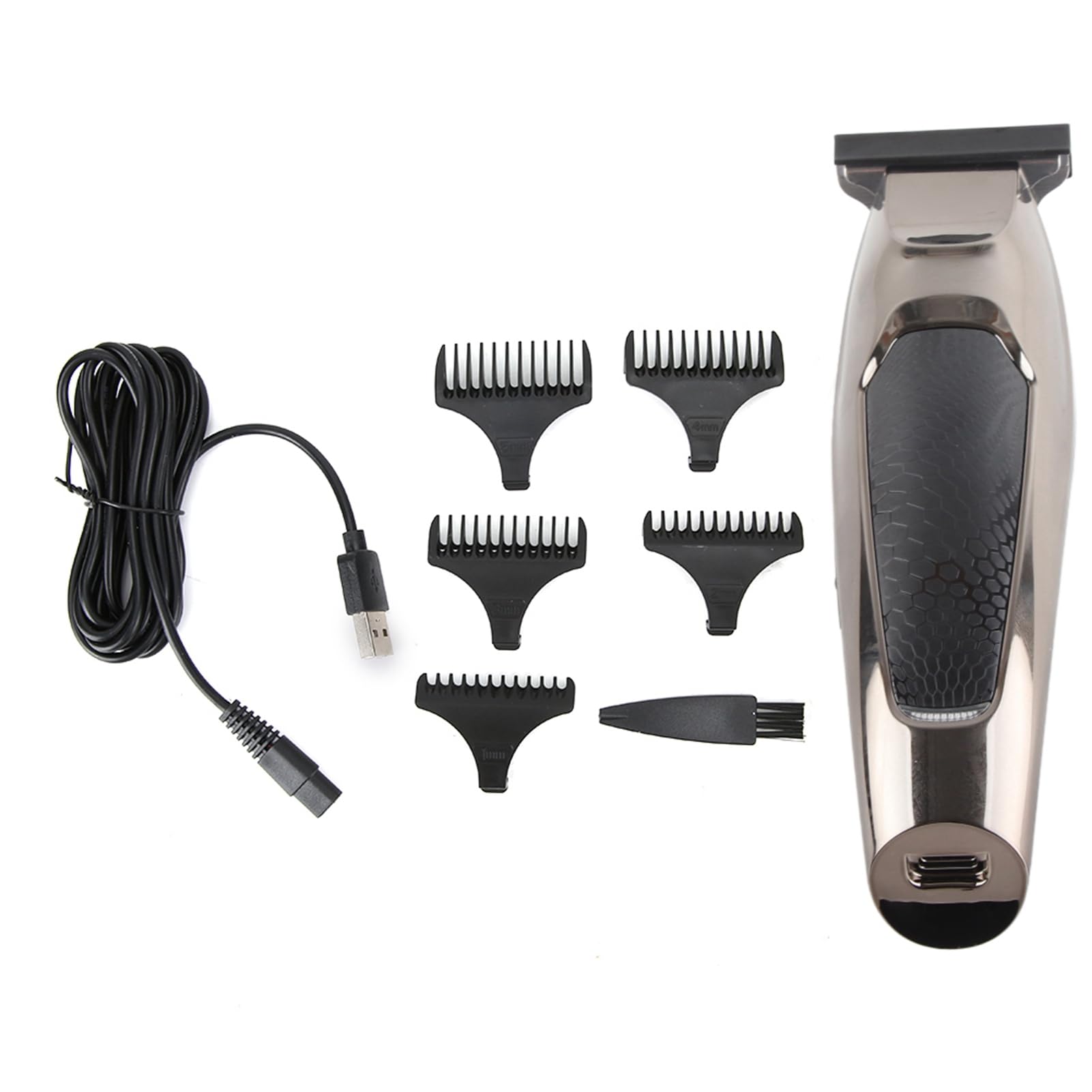 FTVOGUE 10W Electric Hair Clipper USB Cordless Hair Trimmer Electric Haircut Kit Hair Shaving Tool