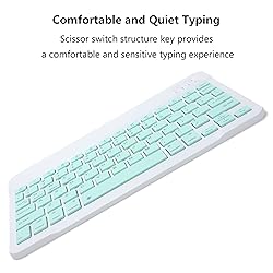 Ultra-Slim Rechargeable Bluetooth Keyboard Portable