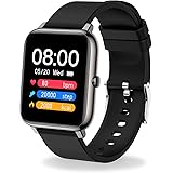 MuGo Smart Watch, IP67 Swimming Waterproof, Activity Tracker with 1.4" Touch Screen, Fitness Tracker with Heart Rate Monitor,