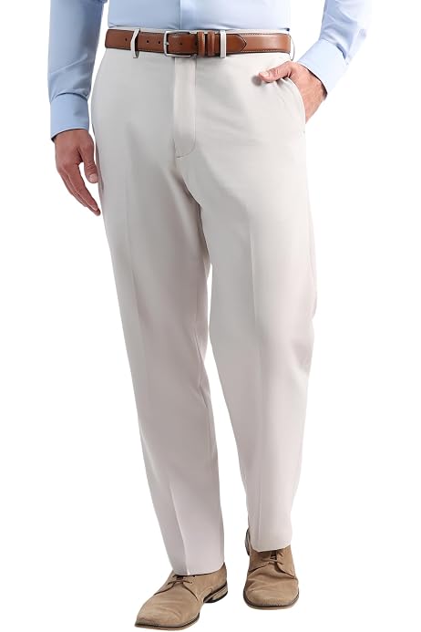 Haggar Suit Separates Haggar Men's JMH Premium Wool Tailored Fit Dress Pants  - Flat Front Suit Separates Flat Front Dress Trousers