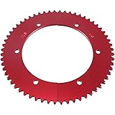 VCUJSUC #35 Chain 60 Tooth Split Sprocket For Predator 212cc 196cc 6.5hp 7.0hp Coleman CT200U BT200X CT100U TrailMaster MB200 MegaMoto B212 Motovox Doodlebug Baja Mini Bike Go Kart Cart Parts Aluminum