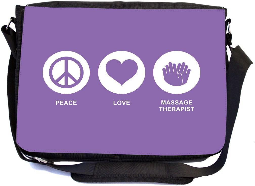 massage therapist messenger bag