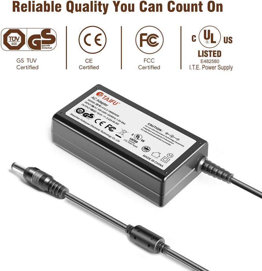 TAIFU 19VDC Adapter UK Plug Cable for JBL Xtreme/Extreme 1 2, JBL Boombox Speaker Charger - Image 3