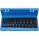 Grey Pneumatic Corp - 3/8In Dr 24Pc Standard Deep Fractional Set (1224RD)