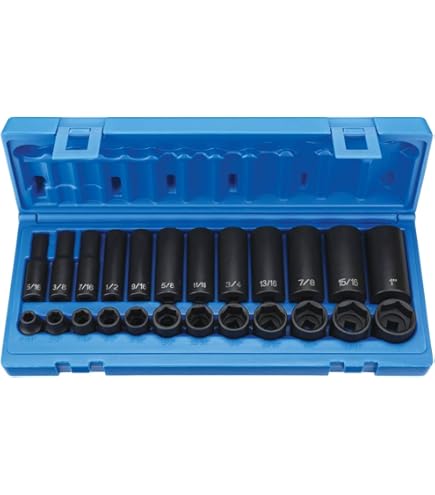 Amazon.com: Grey Pneumatic Corp 1312D 1/2'' Drive Deep Length