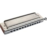 Hohner Accordions Hohner Harmonica 7538-C Toots Mellow Tone Harmonica, Key of C, Stainless steel