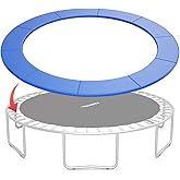 Giantex Trampoline Pad, 8ft 10ft 12ft 14ft 15ft 16ft Trampoline Replacement Safety Pad, No Holes for Pole, Waterproof Trampoline Accessories Spring Cover