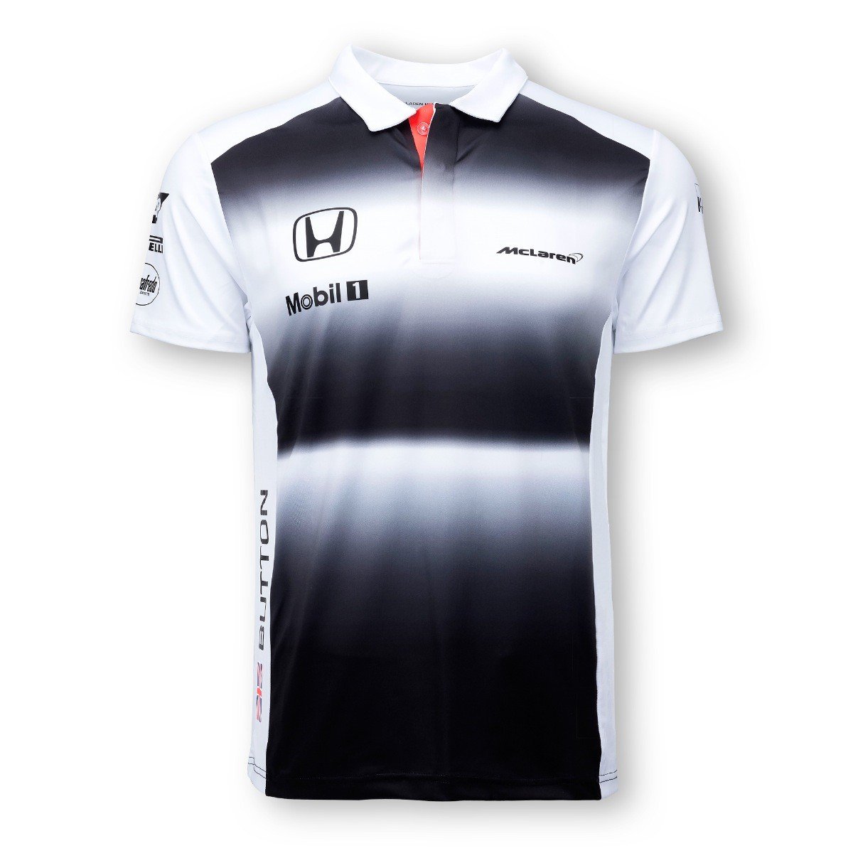 Honda MCLAREN Jenson Button Polo Shirt Mens 2016 Replica