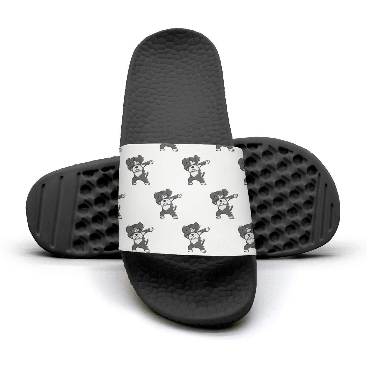 cute black flip flops