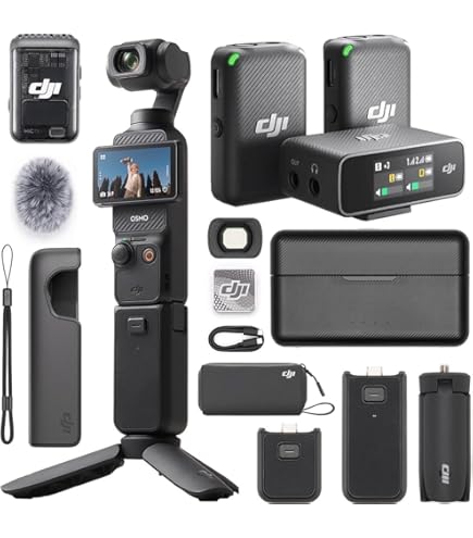 Amazon.com : DJI Osmo Pocket 3 Creator Combo, 4K/120fps Video 3
