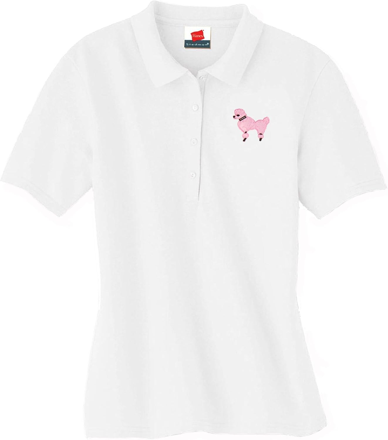 50s Adult Womens Poodle Skirt Shirt - White