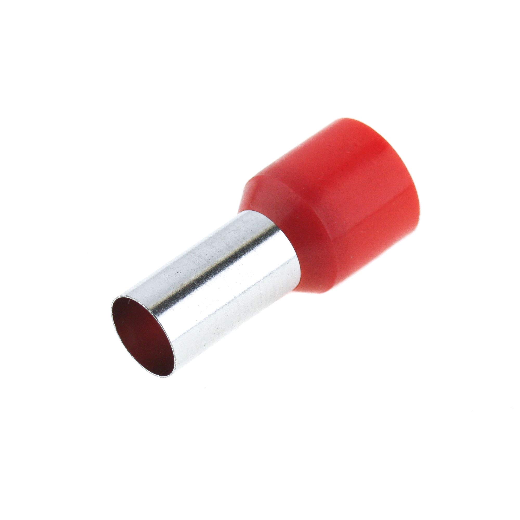 SeKi ISO 35.0 mm² Red Insulated Cable End Ferrules 35 mm² Professional Quality Pack of 50