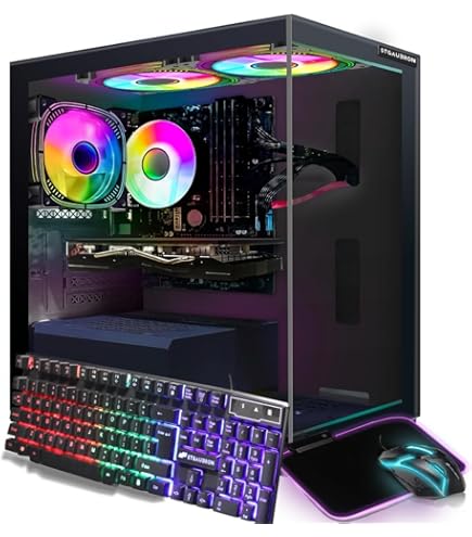 Gaming Desktop – AMD Ryzen 5 5600 3.9 GHz, NVIDIA RTX 3060, 1TB