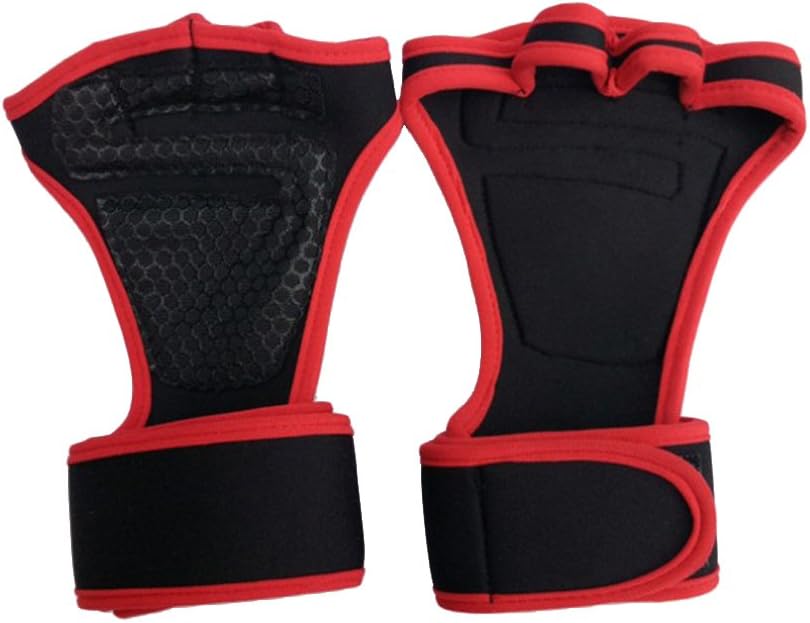 LIOOBO Guantes de Crossfit Gimnasio Barra dominadas Fitness ...