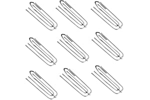 Stainless Steel Curtain Pleat Hooks 40pcs - 4 Prongs Pinch Pleat Hook for Shower, Window, Door and Rings - Metal Drapery Hook