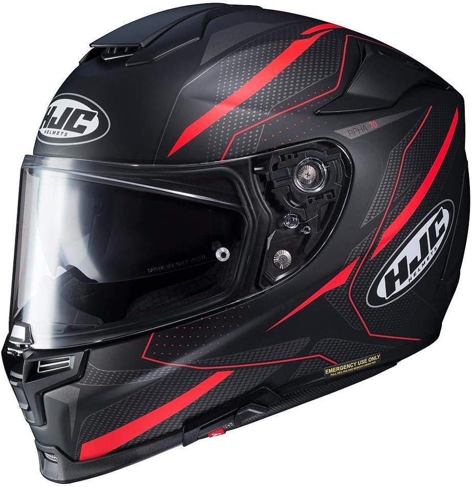 HJC RPHA 70 ST Helmet - Dipol (X-LARGE) (BLACK/RED)