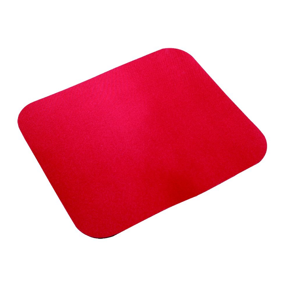 Alfombrilla para ratón (de ordenador) en color rojo