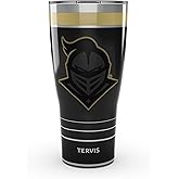 Tervis Traveler UCF Knights - Night Game Triple Insulated Tumbler Travel Cup Keeps Drinks Cold & Hot, 30oz, Stainless Steel