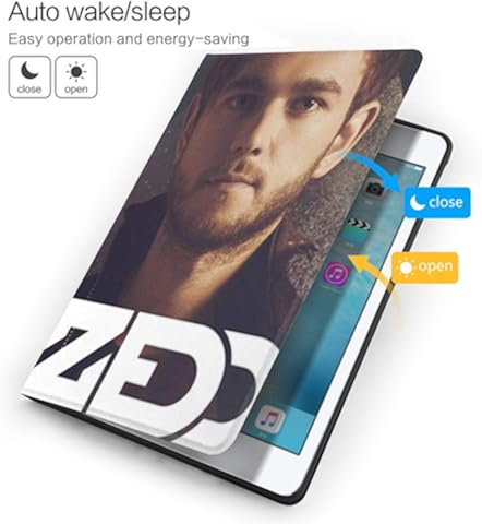 Wehoiweh Dj Z-Edd - Carcasa antiarañazos fina y ligera con soporte ajustable, función de reposo/activación automática, protección para la espalda, funda para iPad Air3 10.5 iPad 7ª 10.2 talla única