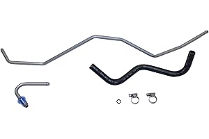 PLEWS Edelmann 92709 Power Steering Return Line Hose Assembly: Replacement for - 2010-08 Chry. Town & Country, Dodge Grand Caravan, 10-09 Volks. Routan, Black