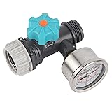 Lwuey Greenhouse Water Pressure Regulator, G3/4in